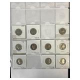 23 - 1970 to 1979 USA Washington Quarters