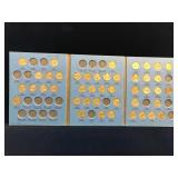 Jefferson Nickels book, 1938-1961, 44 coins