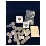 54 USA Quarters 1966 and newer