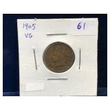 1905 USA Indian Head Penny