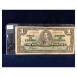 1937 Bank of Canada $1