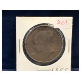 1855 UK Penny