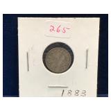 1883 UK Silver 3 Pence