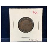 1838 UK  Farthing