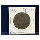 1893 - UK Penny