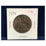 1894 - UK Penny