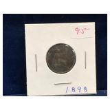 1898 - UK Farthing