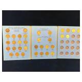 1937- 70 Brass 3 Pence Book, 35 Coins