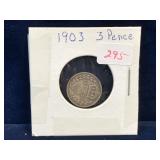 1903 UK Silver 3 Pence