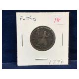 1736 UK  Farthing