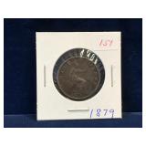 1879 - UK Half Penny