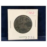 1736 - UK Half Penny