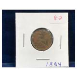 1884 - UK Farthing