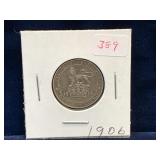1906 UK Silver Shilling