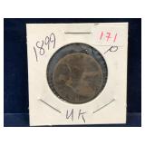 1899 - UK Half Penny