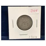 1904 UK Silver Shilling