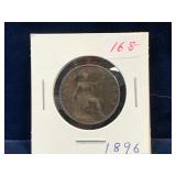 1896 - UK Half Penny