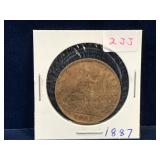 1887 - UK Penny