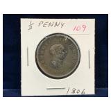 1806 - UK Half Penny