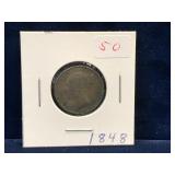 1848 UK  Farthing
