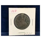 1775 - UK Half Penny