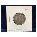 1902 UK Silver Shilling