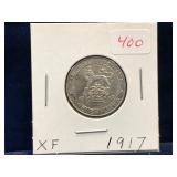 1917 UK Silver Shilling