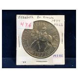 1977  UK Nickel Crown MS 62