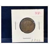 1846 UK  Farthing