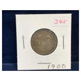 1900 UK Silver Shilling