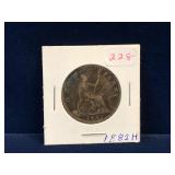 1882 H - UK Penny