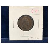 1836 UK  Farthing