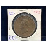 1826 UK Penny
