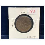 1894 - UK Half Penny