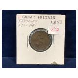 1853 UK  Farthing