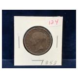 1853 - UK Half Penny