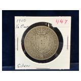 1900 UK Silver Half Crown