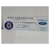Future Ford Oil Change Gift Certificate