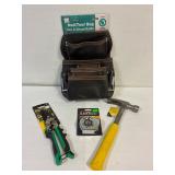 Leather Tool Belt with Tools.