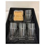 AgResource Coaster and Glass set