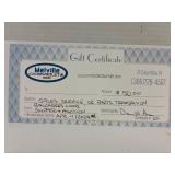 Melville Chevrolet GMC $50 Gift Card #281