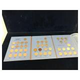 1922 to 1960 Canadian Nickel Book  - 44 coins