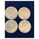 1 1927 & 3- 1939 Royal Visit to Canada  Medallions