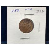 1881 USA Indian Head Penny