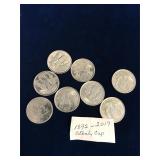 Canadian Stanley Cup Quarters 2017, 8 Coins