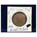 1884 Canadian Large Penny