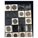 11 Great Britain Pennies 1901-1920