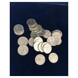 Canadian MB Nickel Dollars 1970, 27 Coins