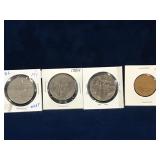 1982, 84, 84  Can Nickel Dollar Coins, 1992 Loonie