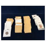 Canadian Pennies 1936 to 2005. 75 coins